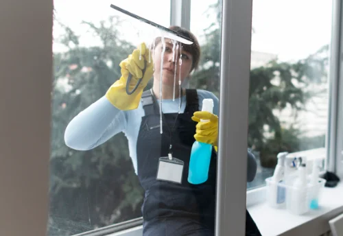 Nettoyage de vitres intérieures et extérieures à Mariol